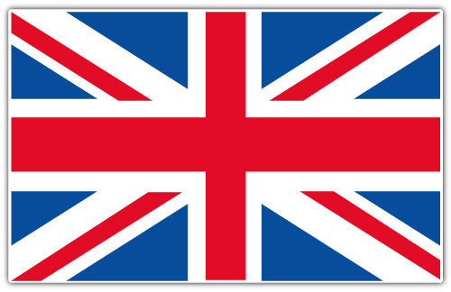 Flag Union Jack (V1)  - Printed Sticker Decal