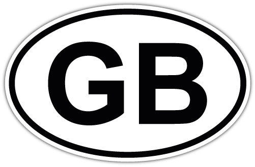 Gb Logo (V1)  - Printed Sticker Decal