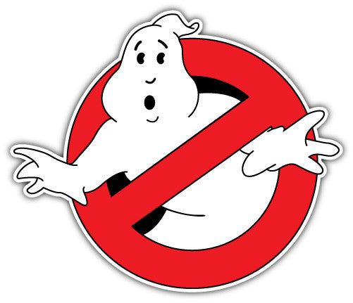 Ghostbusters Logo (V1)  - Printed Sticker Decal