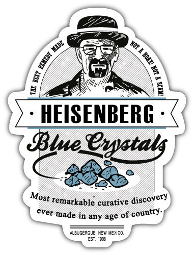 Heisenberg (V3)  - Printed Sticker Decal