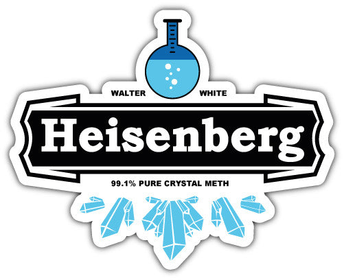 Heisenberg (V4)  - Printed Sticker Decal