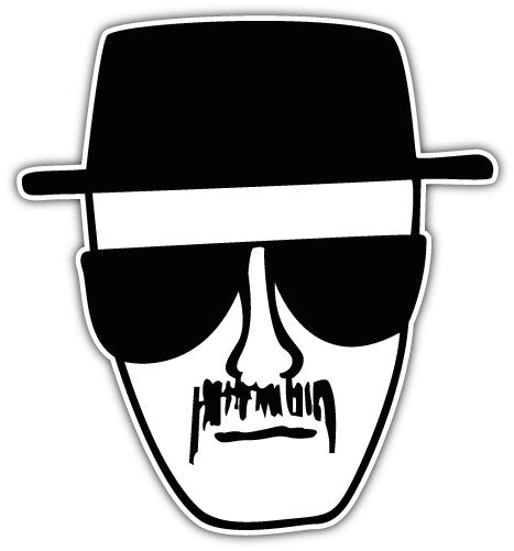 Heisenberg (V9)  - Printed Sticker Decal