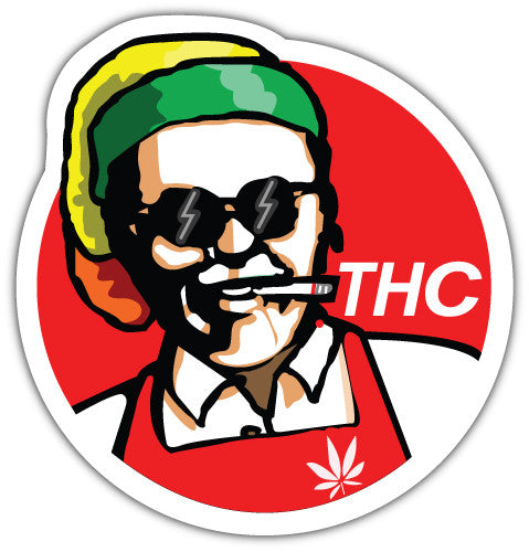 Kfc Thc (V2)  - Printed Sticker Decal