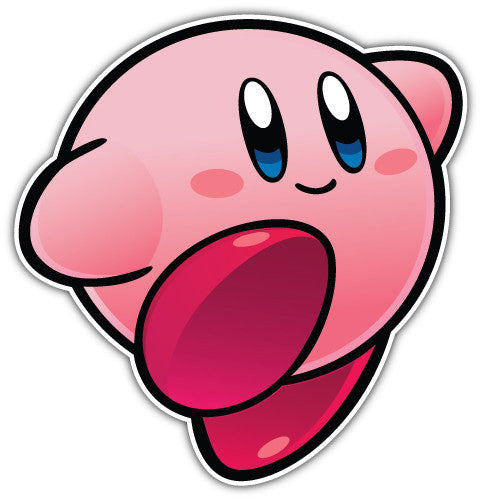 Kirby (V1)  - Printed Sticker Decal