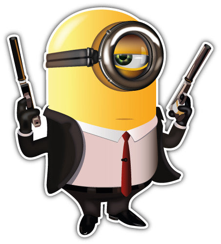 Minion (V10)  - Printed Sticker Decal