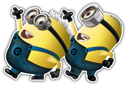 Minion (V12)  - Printed Sticker Decal