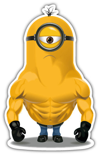 Minion (V14)  - Printed Sticker Decal