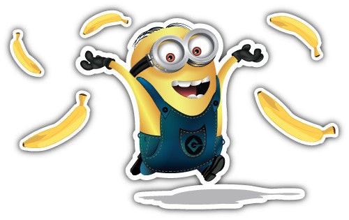 Minion (V18)  - Printed Sticker Decal