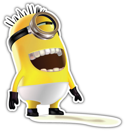 Minion (V19)  - Printed Sticker Decal