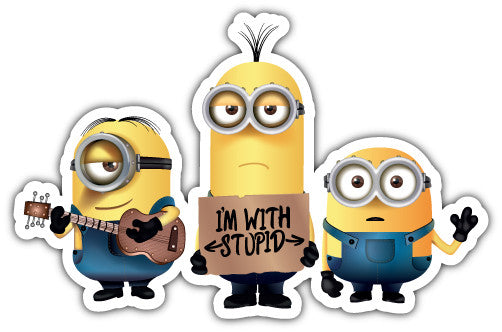 Minion (V20)  - Printed Sticker Decal