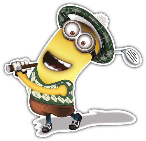 Minion (V5)  - Printed Sticker Decal