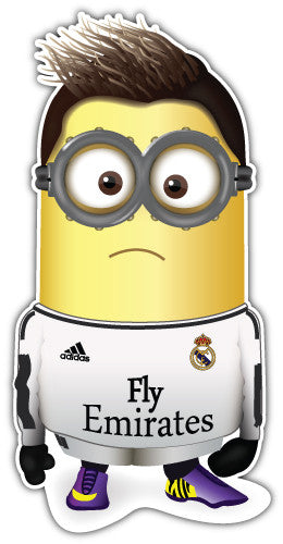 Minion Ronaldo (V1)  - Printed Sticker Decal