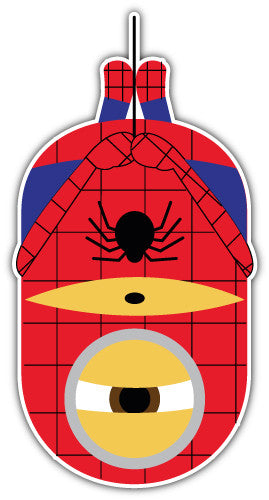 Minion Spiderman (V1)  - Printed Sticker Decal