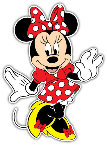 Minnie Mouse (V3)  - Printed Sticker Decal