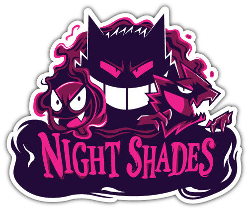 Night Shades (V1)  - Printed Sticker Decal