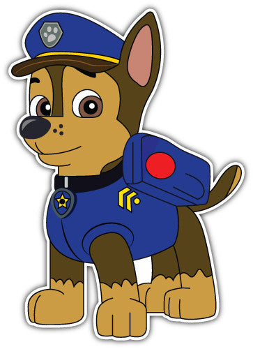 Paw Patrol Dog (V2)  - Printed Sticker Decal