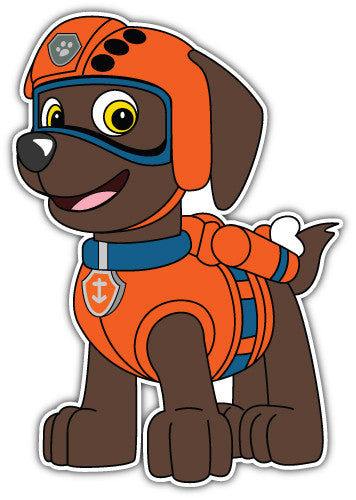 Paw Patrol Dog (V3)  - Printed Sticker Decal