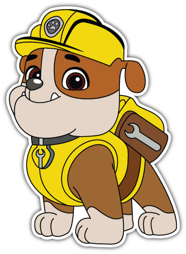 Paw Patrol Dog (V6)  - Printed Sticker Decal