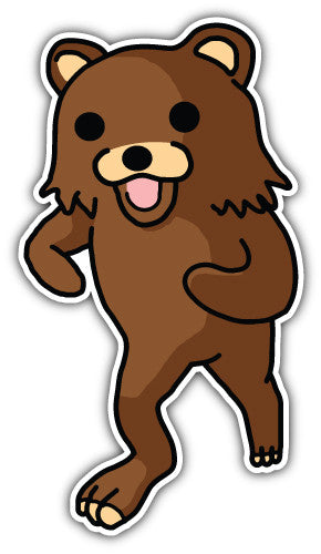 Pedo Bear (V1)  - Printed Sticker Decal