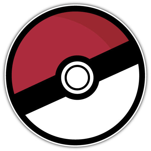 Pokeball (V1)  - Printed Sticker Decal