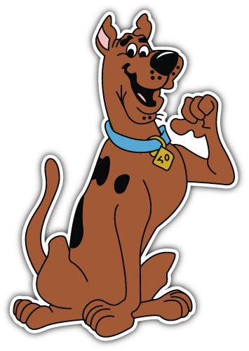 Scooby Doo (V1)  - Printed Sticker Decal