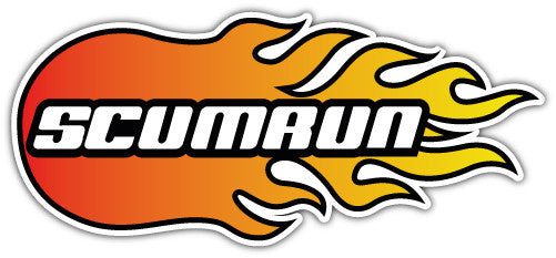 Scumrun Logo (V1)  - Printed Sticker Decal