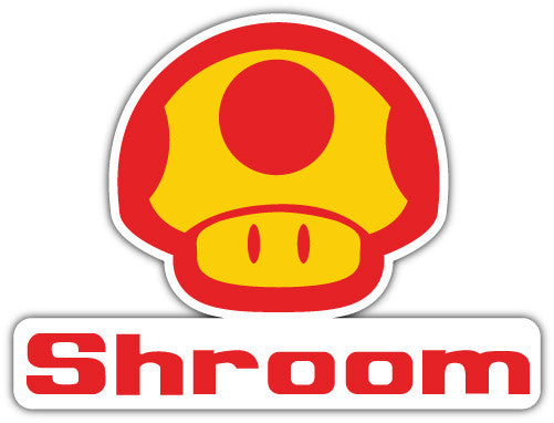 Shroom Toad Shell (V1)  - Printed Sticker Decal