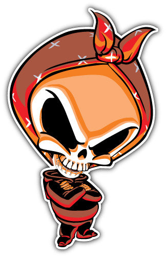 Skeleton (V1)  - Printed Sticker Decal