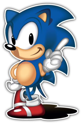 Sonic The Hedgehog (V1)  - Printed Sticker Decal