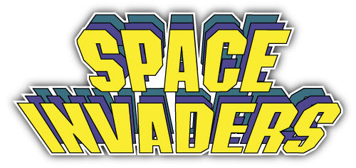 Space Invaders (V1)  - Printed Sticker Decal