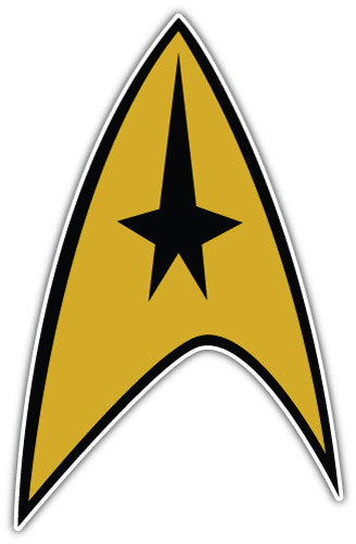 Star Trek Logo (V1)  - Printed Sticker Decal