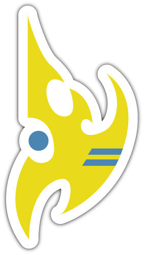 Starcraft Protoss Logo (V1)  - Printed Sticker Decal