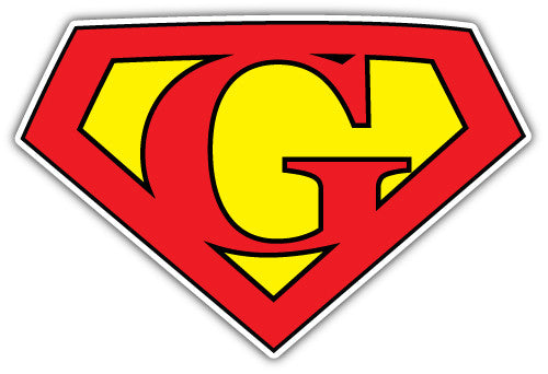 Super G (V1)  - Printed Sticker Decal