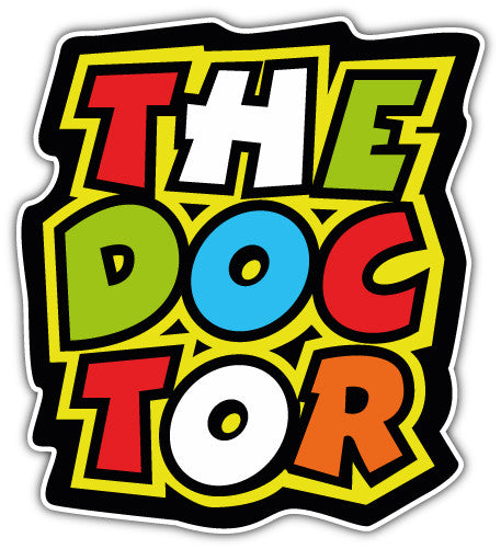 The Doctor (V3)  - Printed Sticker Decal