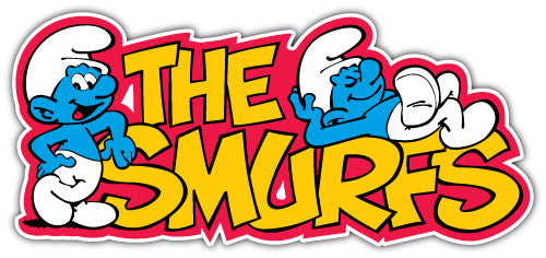 The Smurfs (V1)  - Printed Sticker Decal