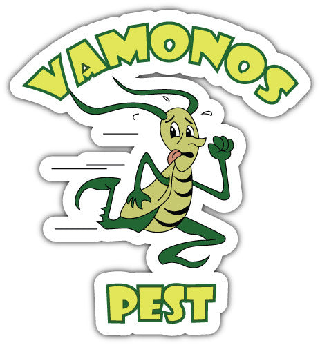 Vamonos Pest (V1)  - Printed Sticker Decal