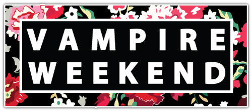 Vampire Weekend (V1)  - Printed Sticker Decal