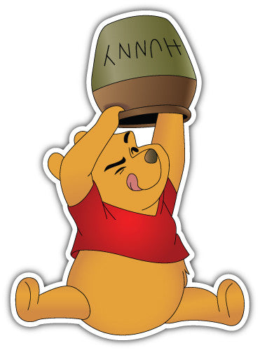 Winnie The Pooh (V1)  - Printed Sticker Decal