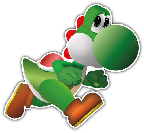 Yoshi (V1)  - Printed Sticker Decal