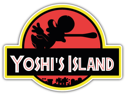 Yoshis Island (V1)  - Printed Sticker Decal