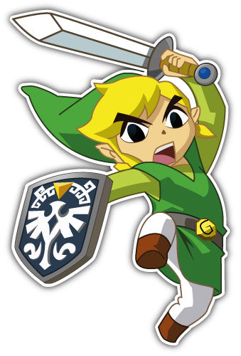 Young Link (V1)  - Printed Sticker Decal